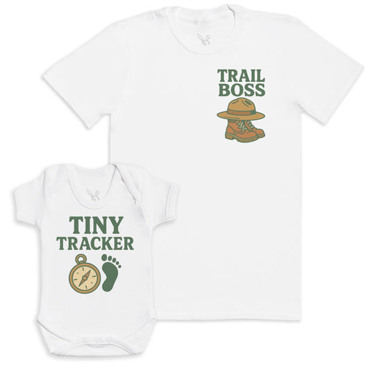 Tiny Tracker - Baby Gift Set - Baby Matching Gift Set