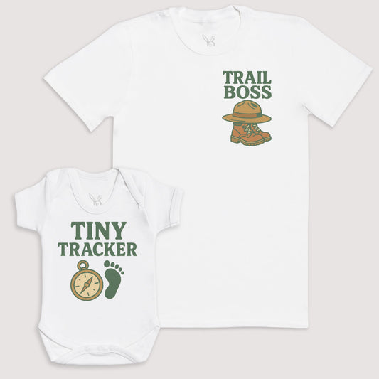 Tiny Tracker - Baby Gift Set - Baby Matching Gift Set