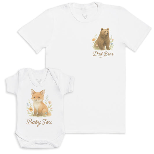 Baby Fox - Baby Gift Set - Baby Matching Gift Set