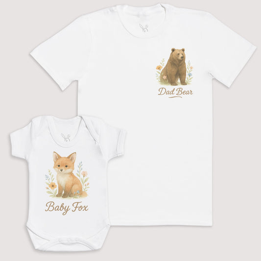 Baby Fox - Baby Gift Set - Baby Matching Gift Set