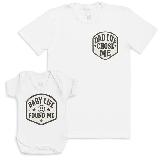 Baby Life Found Me - Baby Gift Set - Baby Matching Gift Set