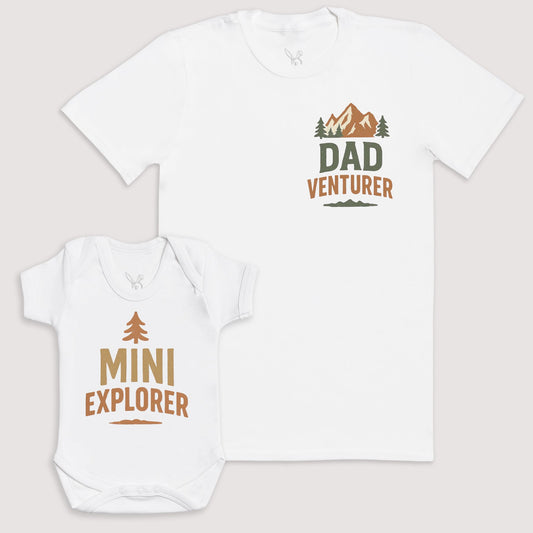 Mini Explorer - Baby Gift Set - Baby Matching Gift Set