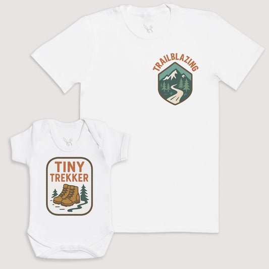 Tiny Trecker - Baby Gift Set - Baby Matching Gift Set