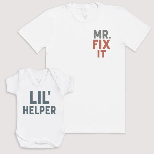 Lil Helper - Baby Gift Set - Baby Matching Gift Set