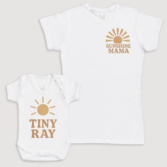 Tiny Ray - Baby Gift Set - Baby Bodysuit Gift Set