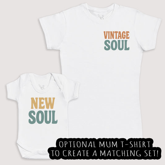 New Soul - Baby Gift Set - Baby Bodysuit Gift Set