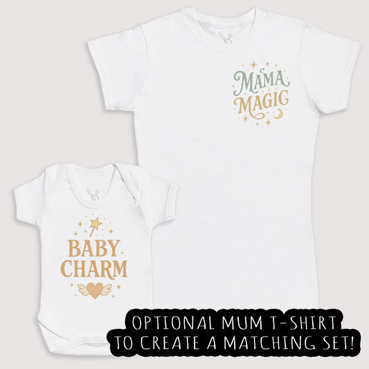 Baby Charm - Baby Gift Set - Baby Bodysuit Gift Set