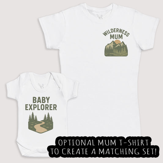 Baby Explorer - Baby Gift Set - Baby Bodysuit Gift Set