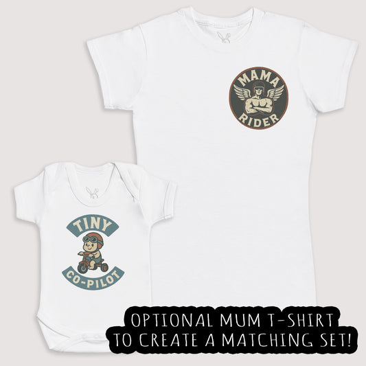 Tiny Co-Pilot - Baby Gift Set - Baby Bodysuit Gift Set