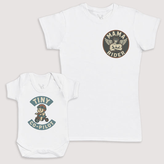 Tiny Co-Pilot - Baby Gift Set - Baby Bodysuit Gift Set