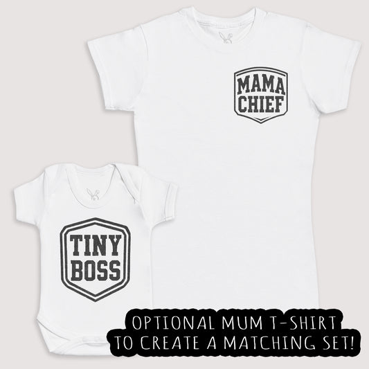 Tiny Boss - Baby Gift Set - Baby Bodysuit Gift Set