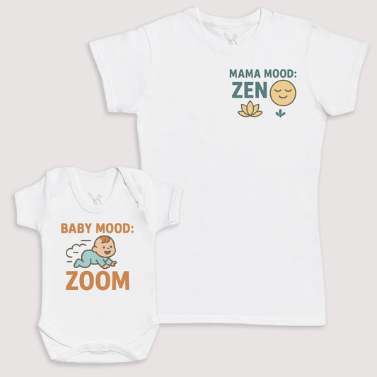 Baby Mood Zoom - Baby Gift Set - Baby Bodysuit Gift Set