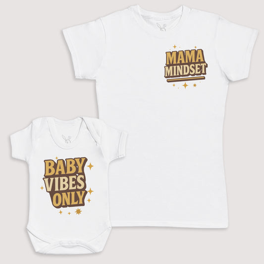 Baby Vibes Only - Baby Gift Set - Baby Bodysuit Gift Set