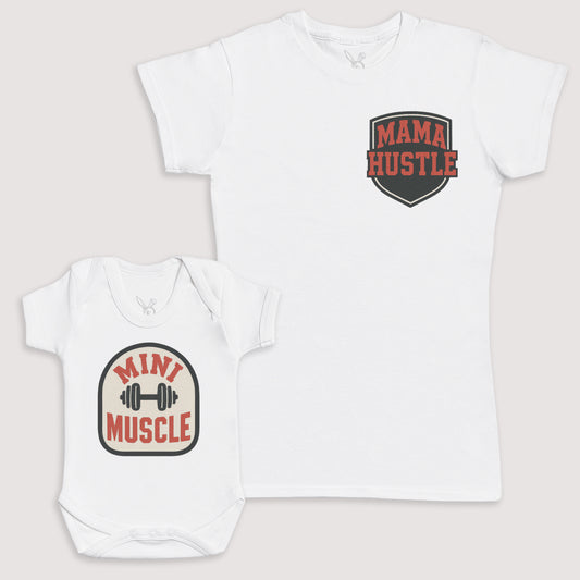 Mini Muscle - Baby Gift Set - Baby Bodysuit Gift Set