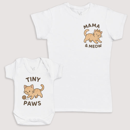 Tiny Paws - Baby Gift Set - Baby Bodysuit Gift Set