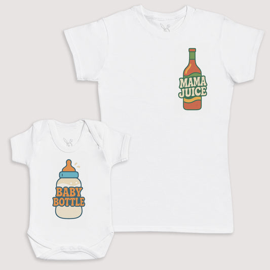 Baby Bottle - Baby Gift Set - Baby Bodysuit Gift Set