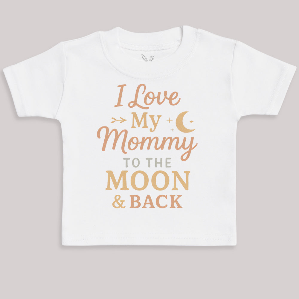 I Love My Mommy To The Moon And Back - Baby Bodysuit (Choice of Style)