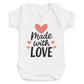 Made With Love - Baby Bodysuit (Choice of Style)