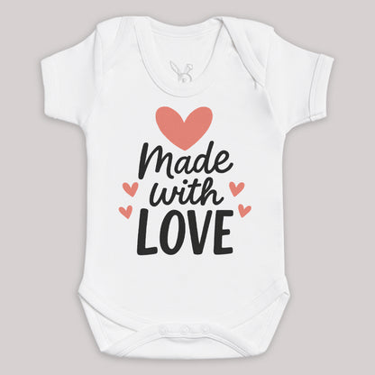 Made With Love - Baby Bodysuit (Choice of Style)