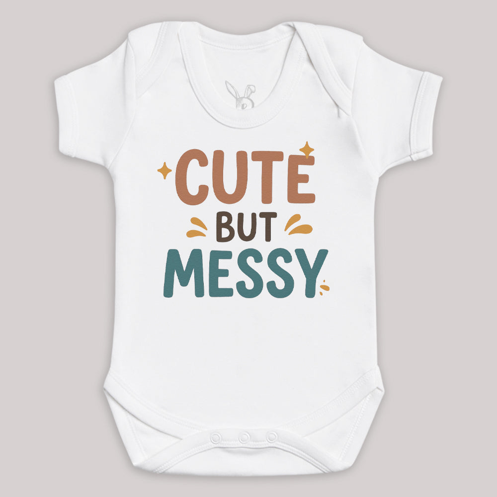 Cute But Messy - Baby Bodysuit (Choice of Style)