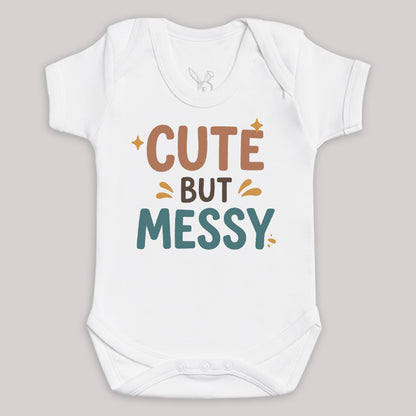 Cute But Messy - Baby Bodysuit (Choice of Style)