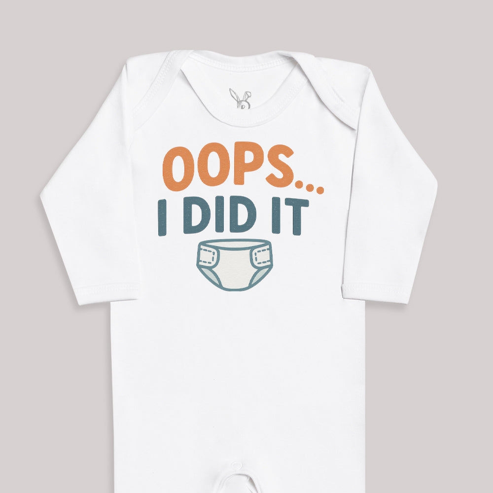 Oops I Did It - Baby Bodysuit (Choice of Style)