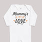 Mummy's Little Love - Baby Bodysuit (Choice of Style)