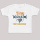 Tiny Tornado In Training - Baby Bodysuit (Choice of Style)