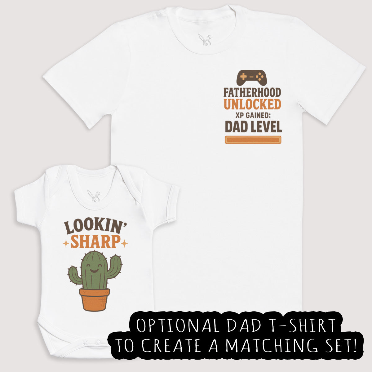 Lookin' Sharp - Baby Gift Set - Baby Bodysuit Gift Set