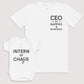 Intern of Chaos - Baby Gift Set - Baby Bodysuit Gift Set