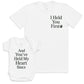 And You've Held My Heart Since - Baby Gift Set - Baby Bodysuit Gift Set