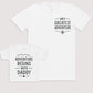 Adventure Begins With Daddy - Baby Gift Set - Baby Bodysuit Gift Set