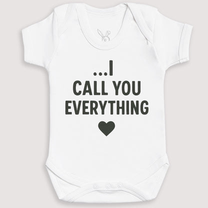 I Call You Everything - Baby Gift Set - Baby Bodysuit Gift Set
