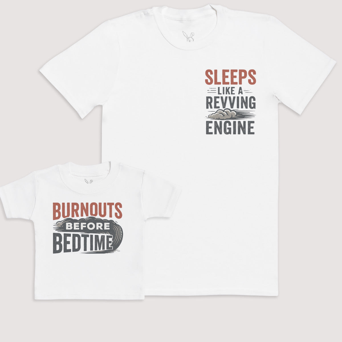Burnouts Before Bedtime - Baby Gift Set - Baby Bodysuit Gift Set