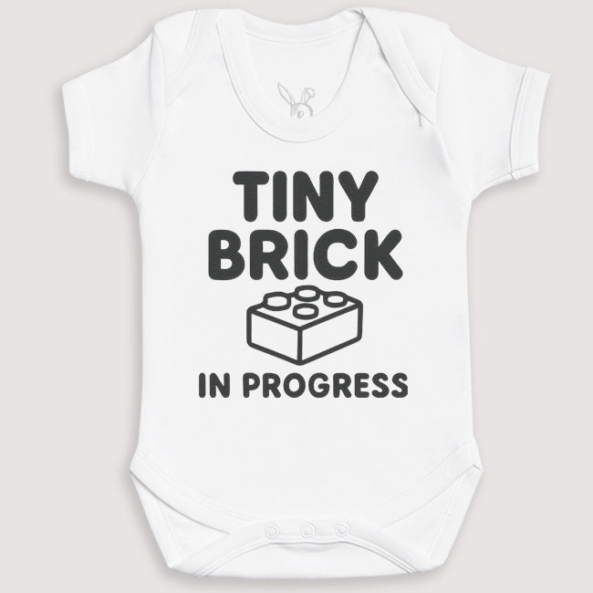 Tiny Brick In Progress - Baby Gift Set - Baby Bodysuit Gift Set