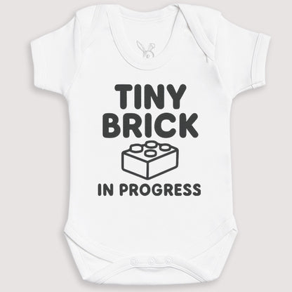 Tiny Brick In Progress - Baby Gift Set - Baby Bodysuit Gift Set
