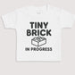 Tiny Brick In Progress - Baby Gift Set - Baby Bodysuit Gift Set