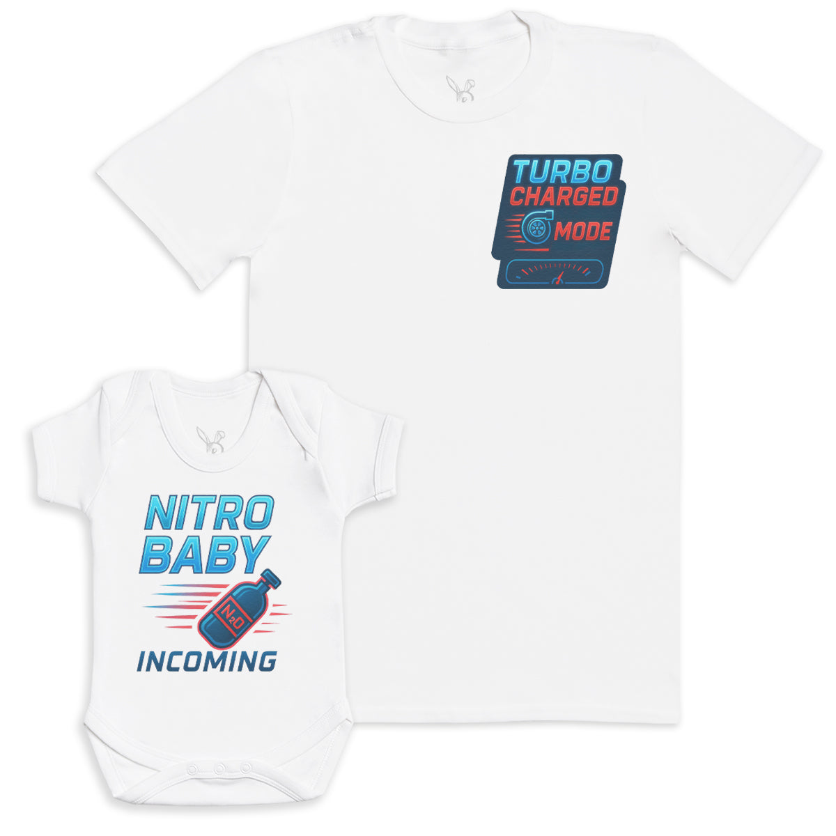 Nitro Baby Incoming - Baby Gift Set - Baby Bodysuit Gift Set