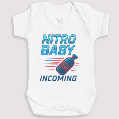 Nitro Baby Incoming - Baby Gift Set - Baby Bodysuit Gift Set
