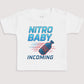 Nitro Baby Incoming - Baby Gift Set - Baby Bodysuit Gift Set