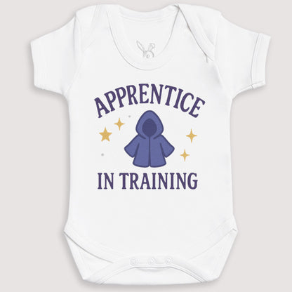 Appretnice Wizard In Training - Baby Gift Set - Baby Bodysuit Gift Set