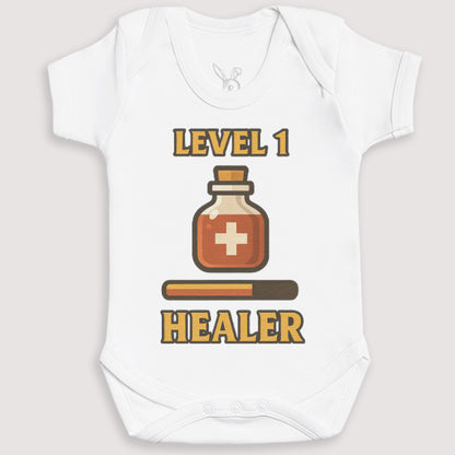 Level 1 Healer - Baby Gift Set - Baby Bodysuit Gift Set
