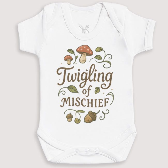Twigling of Mischief - Baby Gift Set - Baby Bodysuit Gift Set