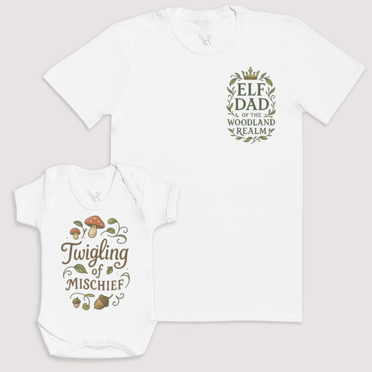 Twigling of Mischief - Baby Gift Set - Baby Bodysuit Gift Set