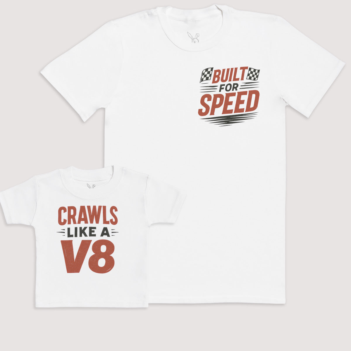 Crawls Like A V8 - Baby Gift Set - Baby Bodysuit Gift Set