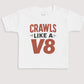 Crawls Like A V8 - Baby Gift Set - Baby Bodysuit Gift Set
