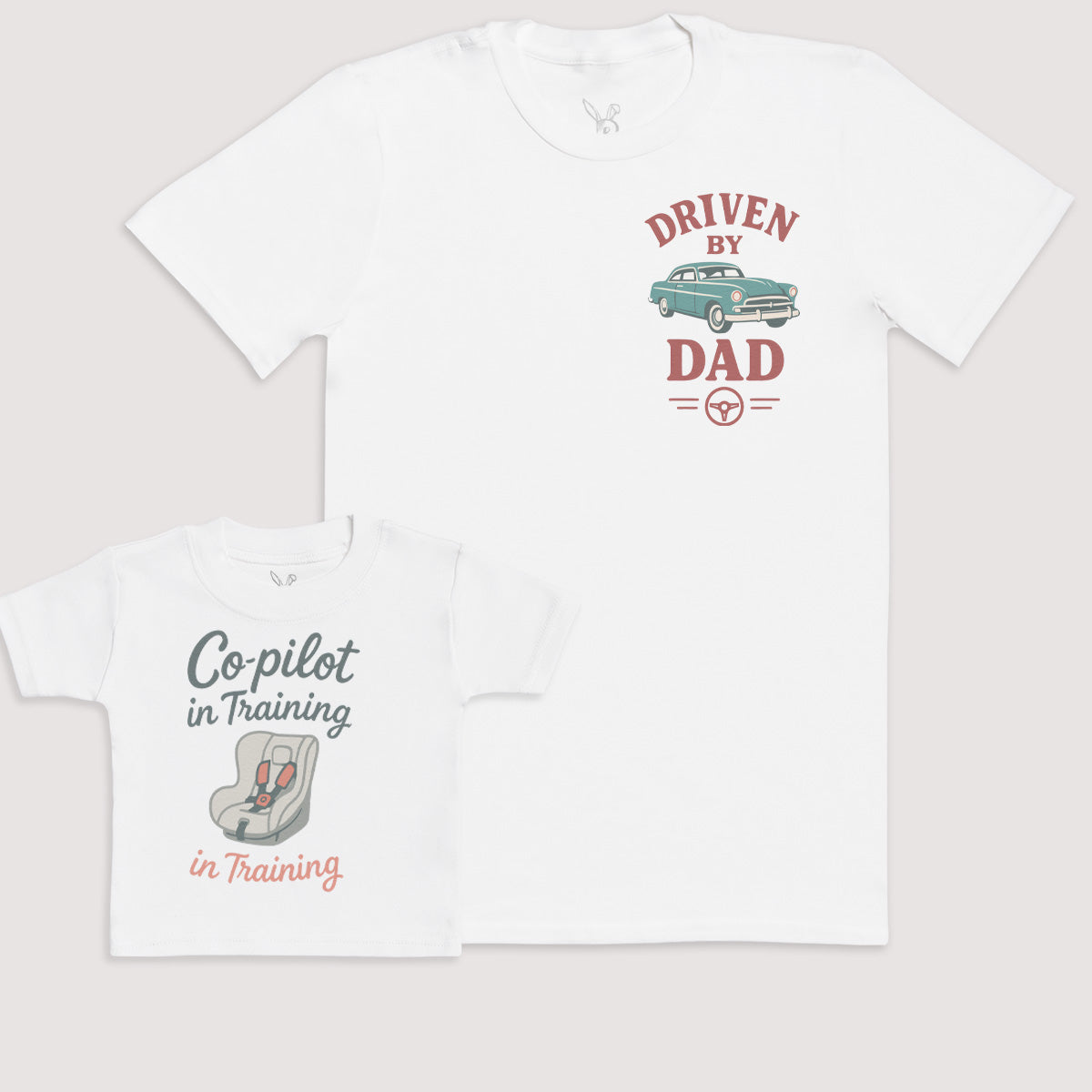 Co-Pilot In Training - Baby Gift Set - Baby Bodysuit Gift Set