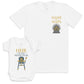 Heir To The Highchair - Baby Gift Set - Baby Bodysuit Gift Set