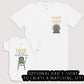 Heir To The Highchair - Baby Gift Set - Baby Bodysuit Gift Set