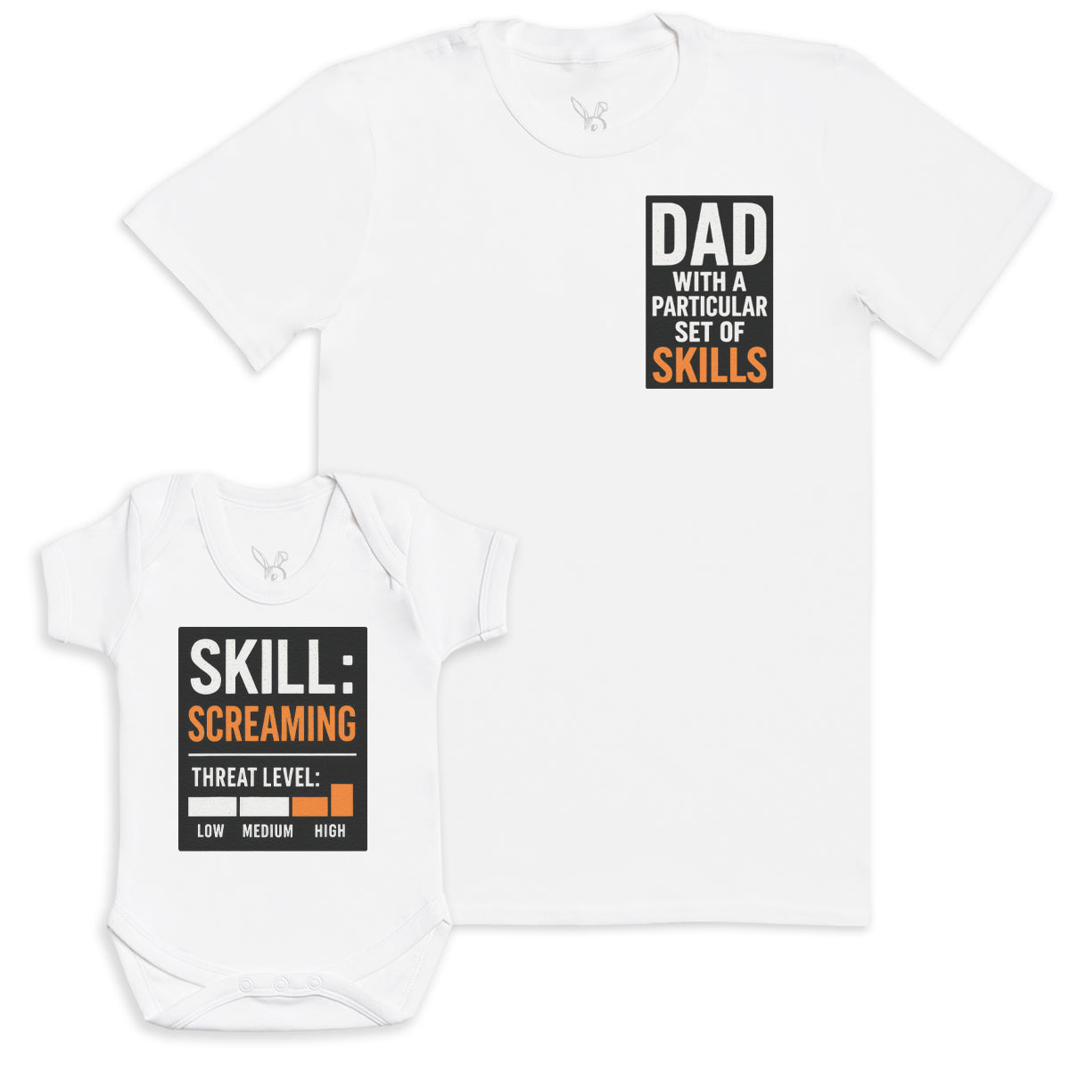 Skill Screaming - Baby Gift Set - Baby Bodysuit Gift Set